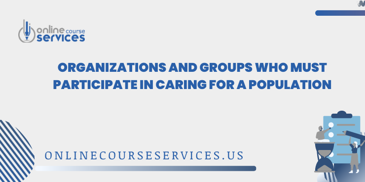 Organizations and Groups Who Must Participate in Caring for a Population