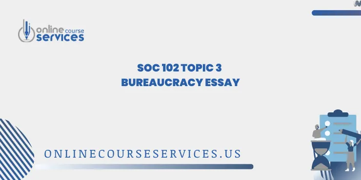 SOC 102 Topic 3 Bureaucracy Essay