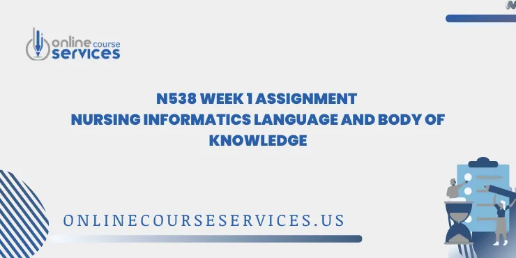 N538 Week 1 Assignment Nursing Informatics Language and Body of Knowledge